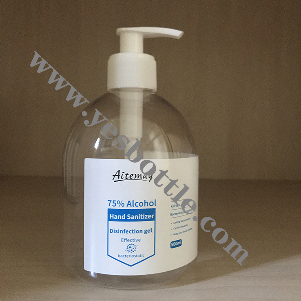 disinfection bottle PET manufacturer pump bottle